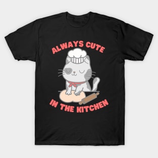 Cooking Cat T-Shirt